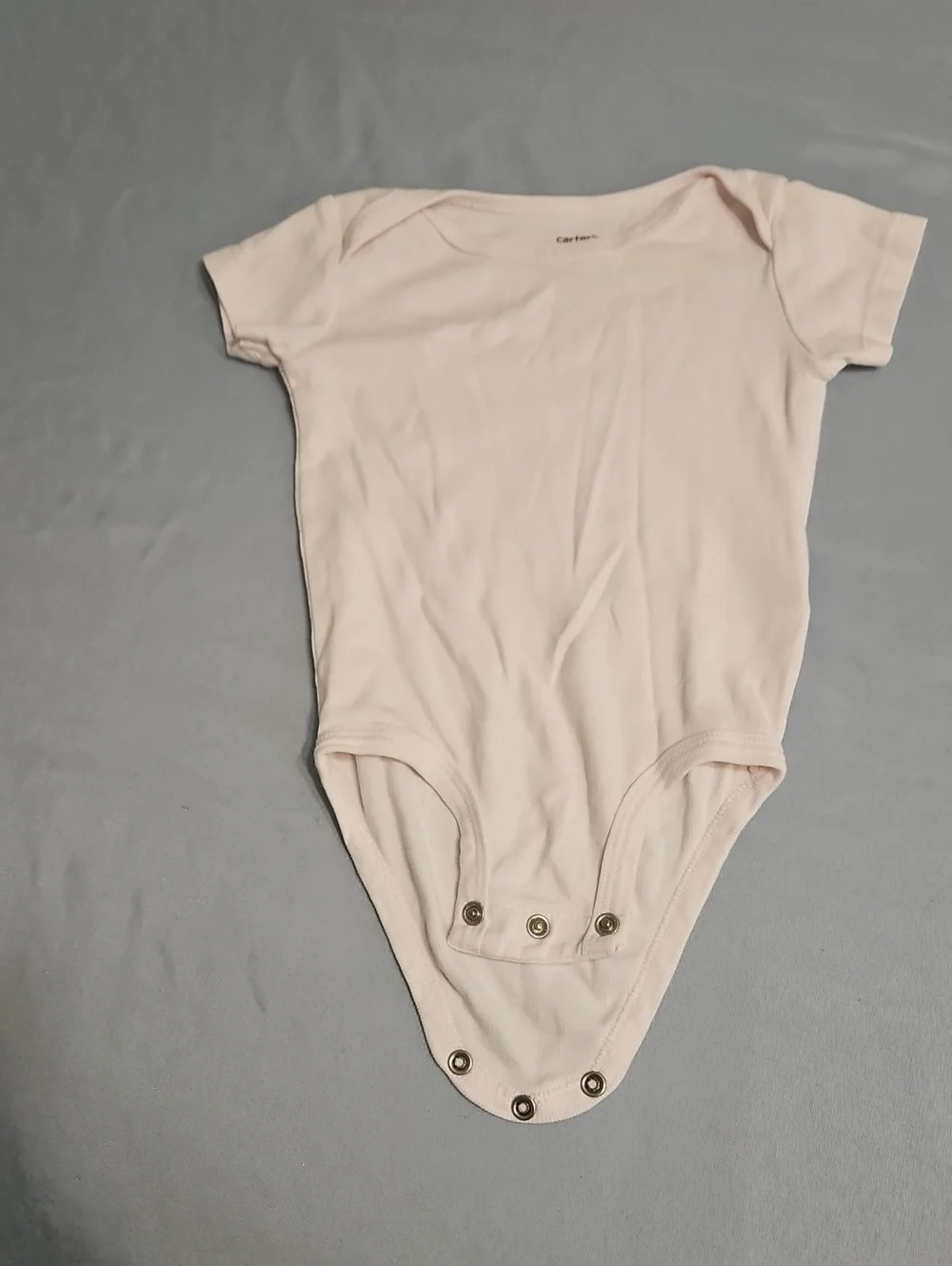 Carter's Light Pink Short-Sleeve Bodysuit